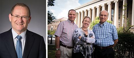 photo of Fred Lanni, Luisa Hiller, Aaron Mitchell and Alan Russell